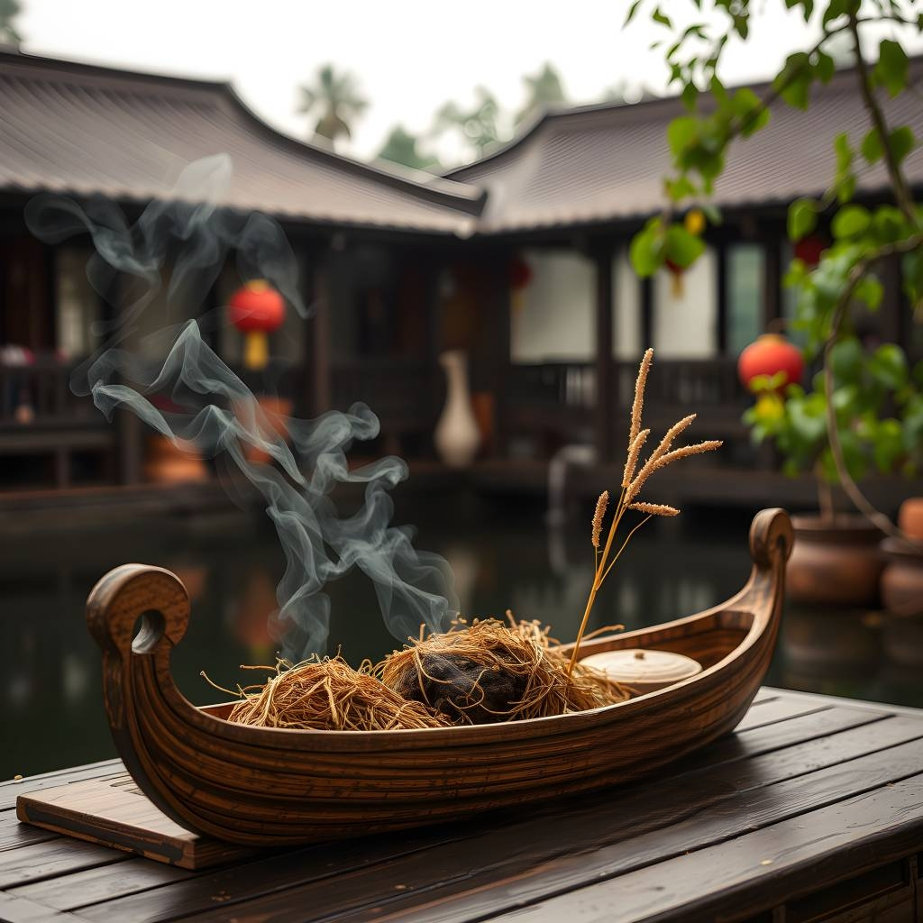 跟著端午節節慶推廣艾草薰香：古法驅邪，現代防蚊，護你平安整個夏天(示意圖)